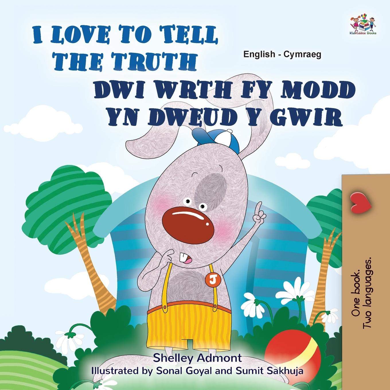 Könyv I Love to Tell the Truth (English Welsh Bilingual Book for Kids) 