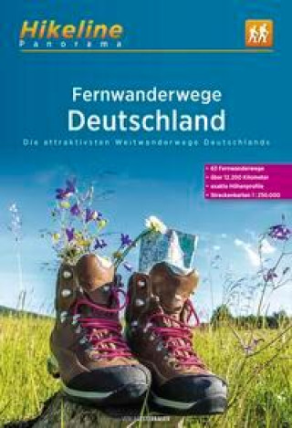 Kniha Fernwanderwege Deutschland 