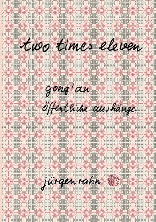 Knjiga two times eleven Jürgen Rahn