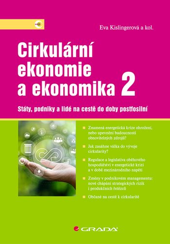 Kniha Cirkulární ekonomie a ekonomika 2 Eva Kislingerová