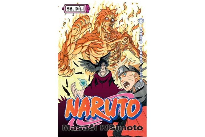 Book Naruto 58: Naruto versus Itači Masaši Kišimoto