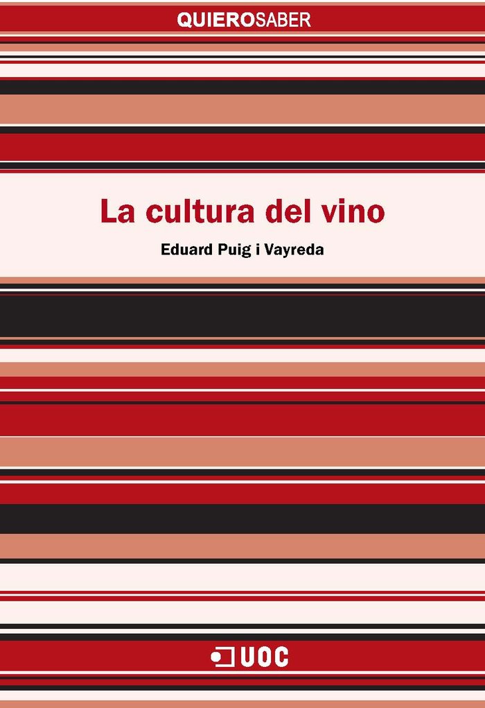 Könyv La cultura del vino 