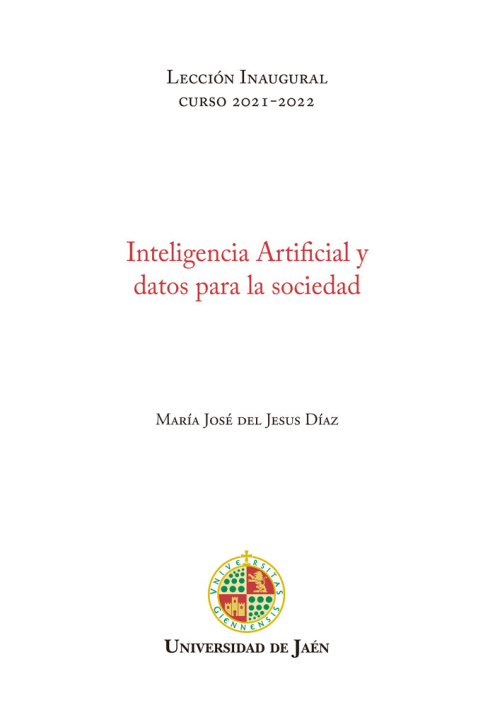 Книга INTELIGENCIA ARTIFICIAL Y DATOS PARA LA SOCIEDAD DEL JESUS DIAZ
