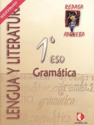 Kniha Repasa y aprueba, cuaderno de gramática, 1 ESO. Libro del profesor Sánchez Pérez