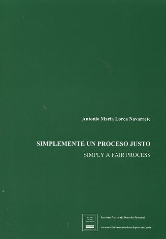 Buch Simplemente un proceso justo LORCA NAVARRETE