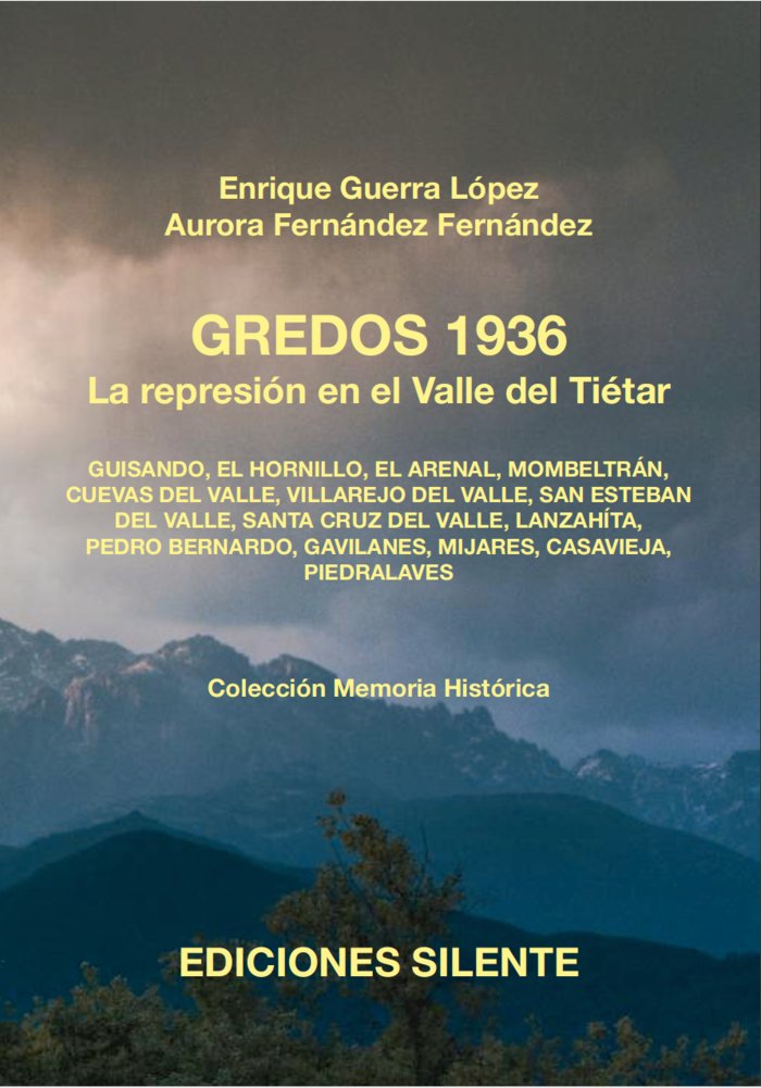 Kniha GREDOS 1936. LA REPRESION EN EL VALLE DEL TIETAR FERNANDEZ