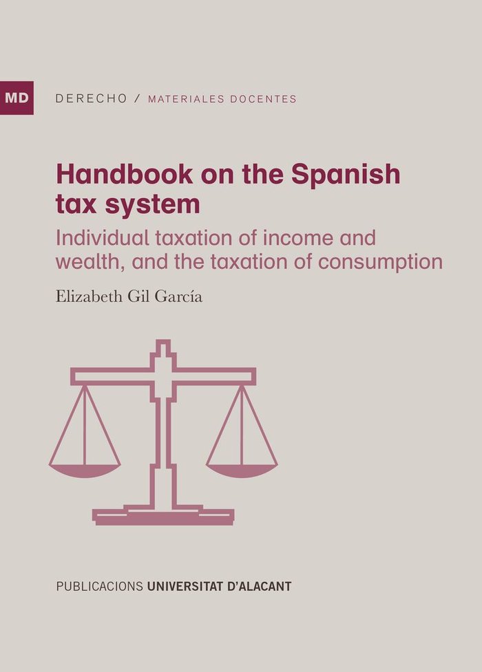 Kniha Handbook on the Spanish tax system GIL GARCIA