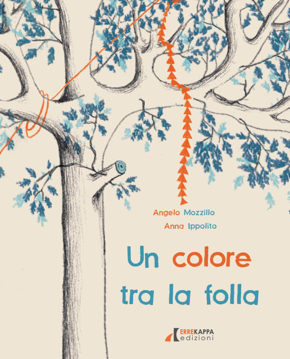 Książka colore tra la folla Angelo Mozzillo