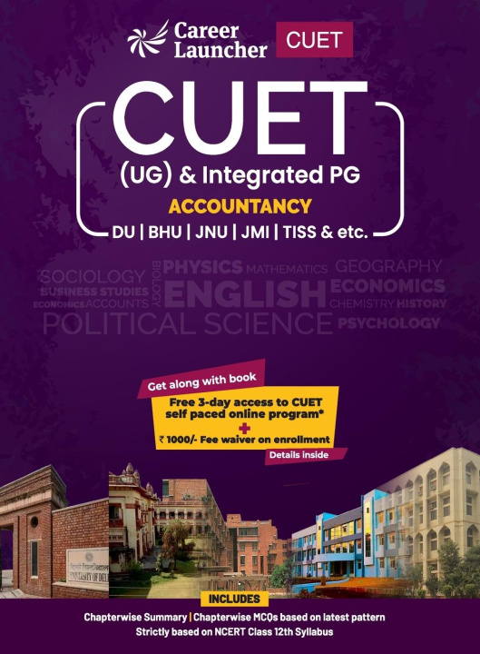 Knjiga CUET 2022 Ac countancy Career Launcher