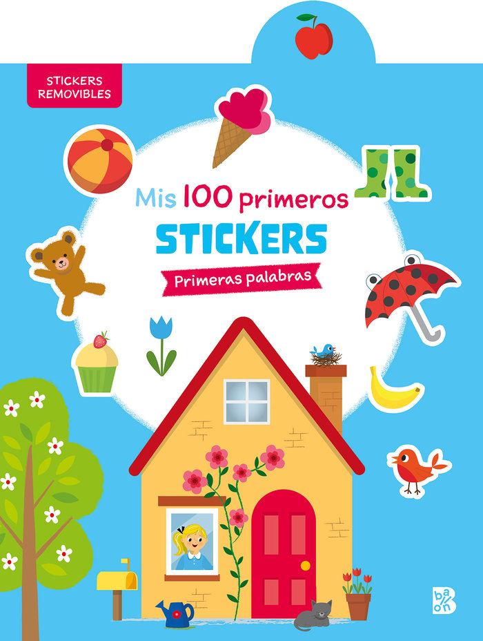 Könyv 100 PRIMEROS STICKERS PRIMERAS PALABRAS BALLON