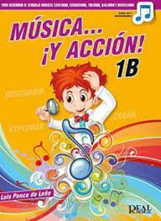 Boek MUSICA Y ACCION 1B PONCE DE LEON