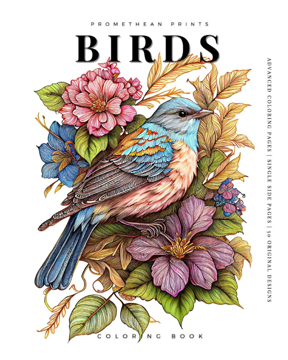Könyv Birds (Coloring Book) 