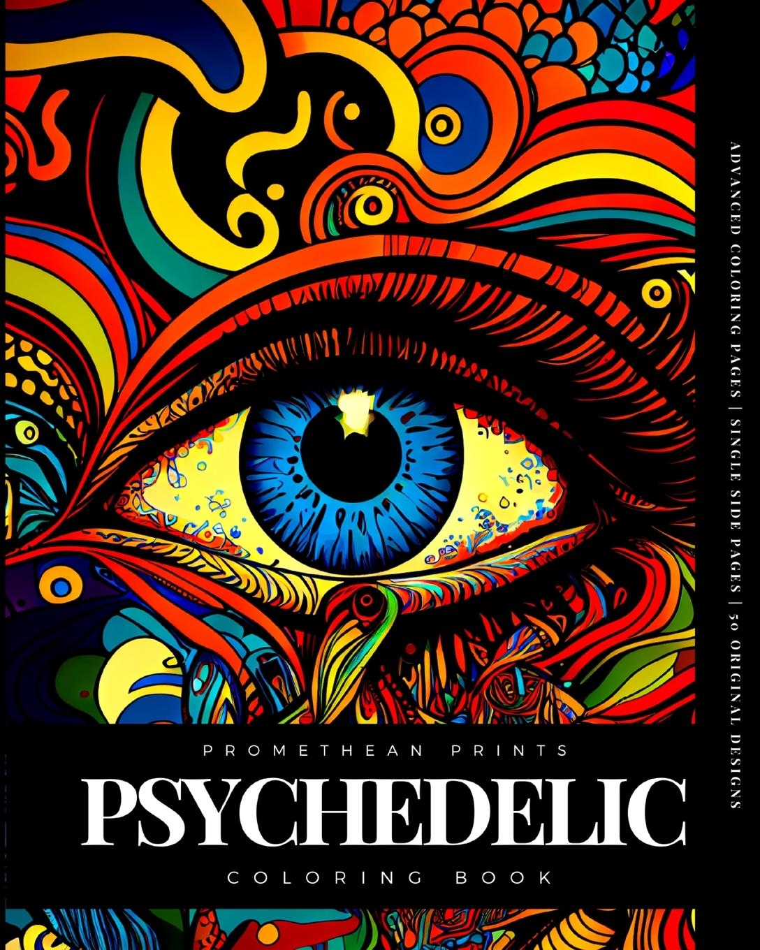 Kniha Psychedelic (Coloring Book) 