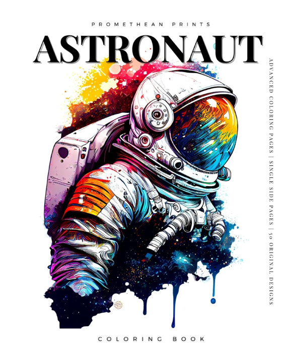 Kniha Astronaut (Coloring Book) 