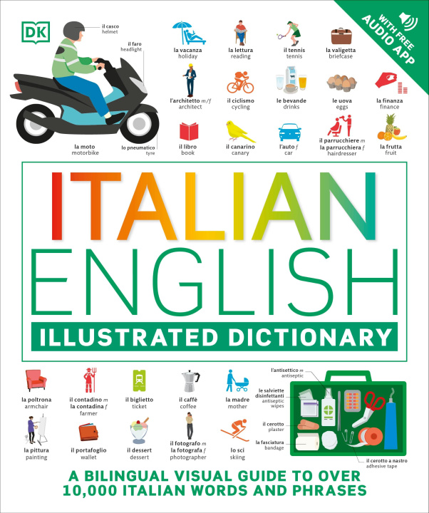Könyv Italian English Illustrated Dictionary DK