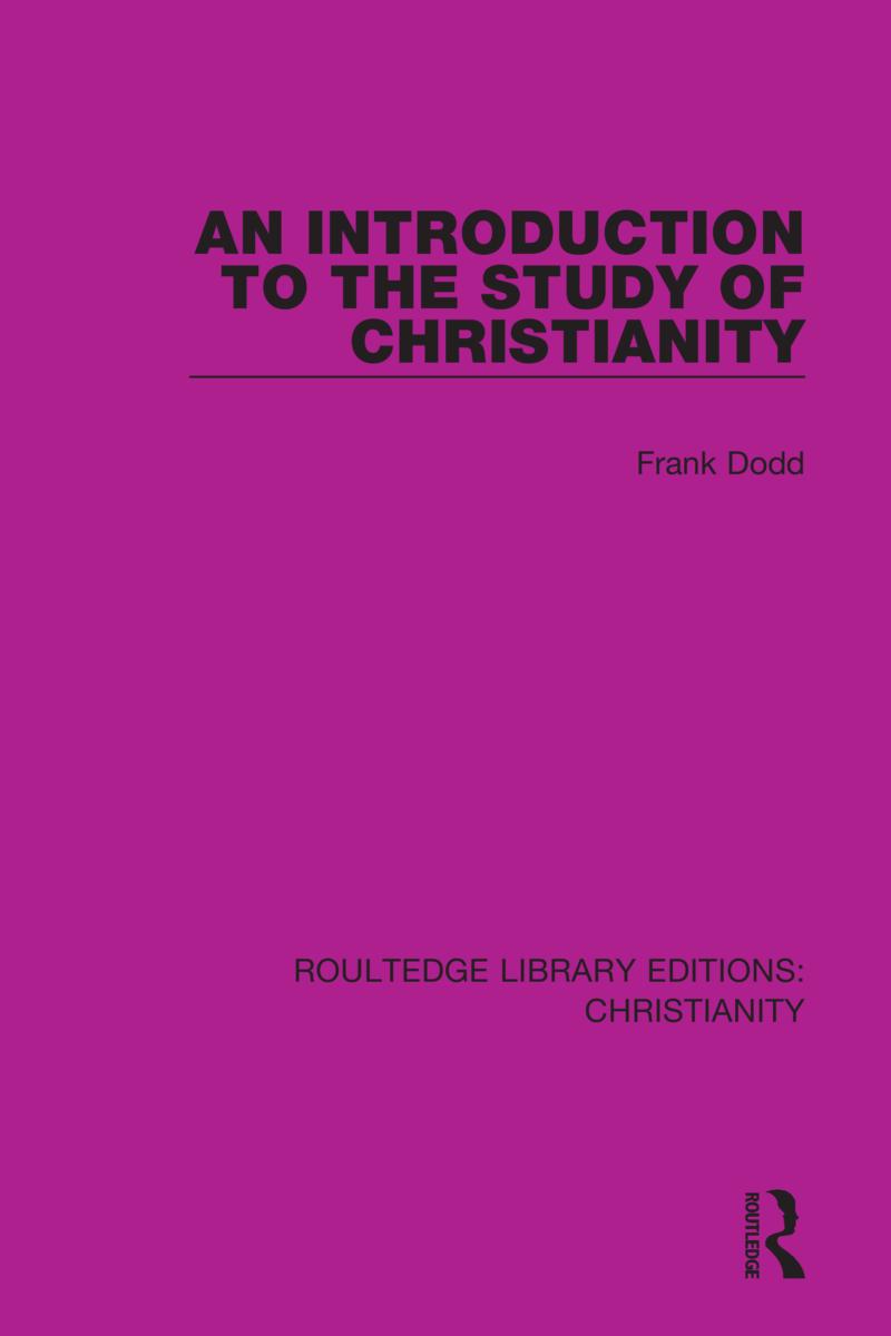Boek Introduction to the Study of Christianity Frank Dodd