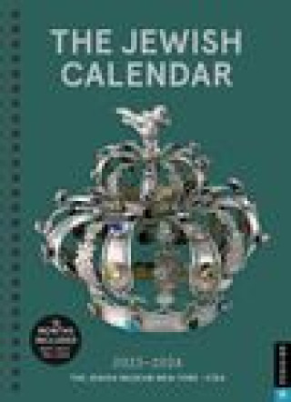 Kalendár/Diár Jewish Calendar 2023-2024 (5784) 16-Month Planner New York The Jewish Museum
