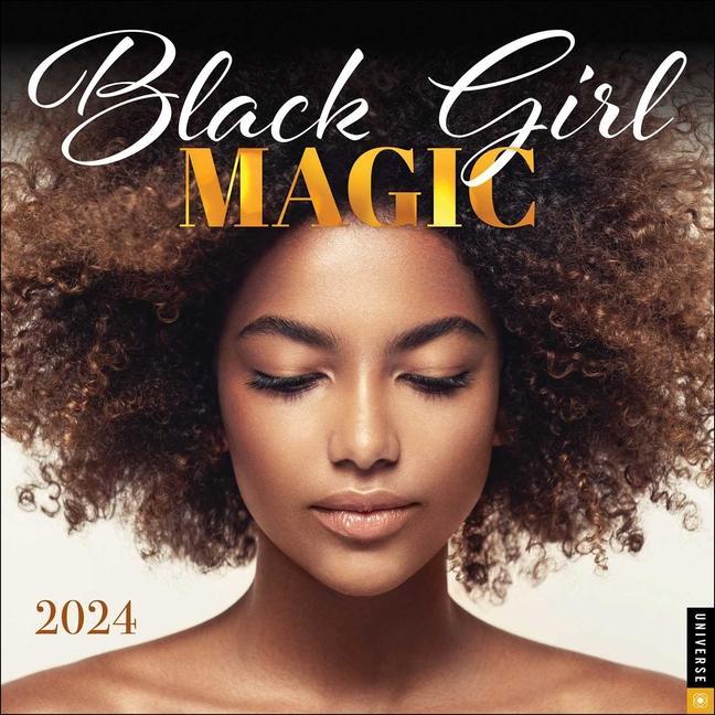 Kalendarz/Pamiętnik Black Girl Magic 2024 Wall Calendar Universe Publishing