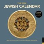 Calendar / Agendă Jewish Calendar 2023-2024 (5784) 16-Month Wall Calendar Jewish Historical Museum Amsterdam