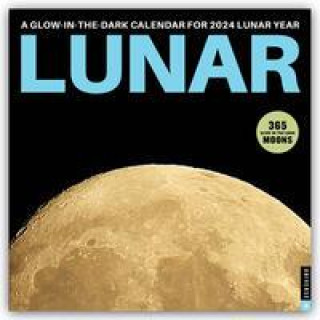Календар/тефтер Lunar 2024 Wall Calendar Universe Publishing