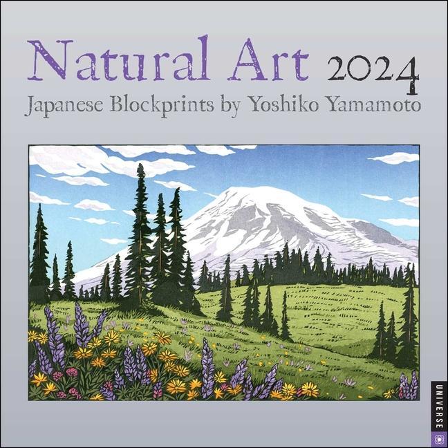 Kalendarz/Pamiętnik Natural Art 2024 Wall Calendar Yoshiko Yamamoto