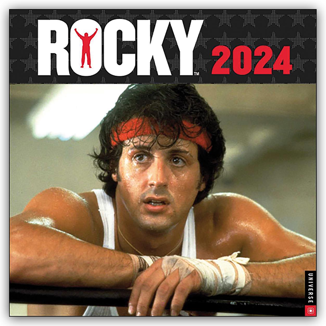 Kalendar/Rokovnik Rocky 2024 Wall Calendar Metro-Goldwyn-Mayer Studios