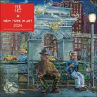 Календар/тефтер New York in Art 2024 Mini Wall Calendar The Metropolitan Museum Of Art