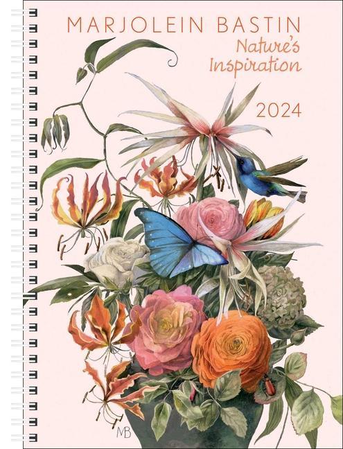 Naptár/Határidőnapló Marjolein Bastin Nature's Inspiration 12-Month 2024 Engagement Calendar Marjolein Bastin