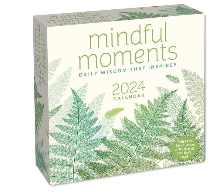 Календар/тефтер Mindful Moments 2024 Day-to-Day Calendar Andrews McMeel Publishing