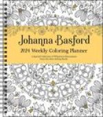 Calendar / Agendă Johanna Basford 12-Month 2024 Coloring Weekly Planner Calendar Johanna Basford