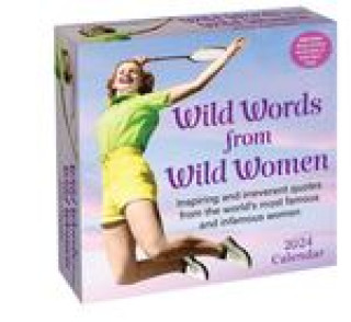 Naptár/Határidőnapló Wild Words from Wild Women 2024 Day-to-Day Calendar Autumn Stephens