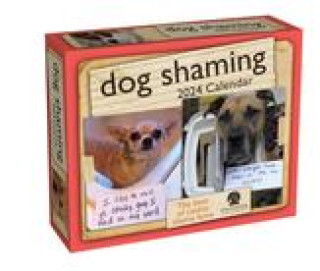 Calendar / Agendă Dog Shaming 2024 Day-to-Day Calendar Pascale Lemire
