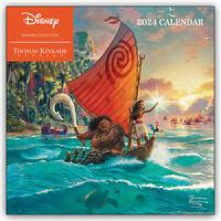 Календар/тефтер Disney Dreams Collection by Thomas Kinkade Studios: 2024 Wall Calendar Thomas Kinkade