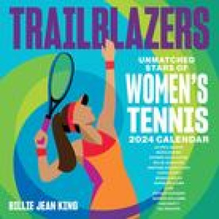 Kalendář/Diář Trailblazers 2024 Wall Calendar Billie Jean King