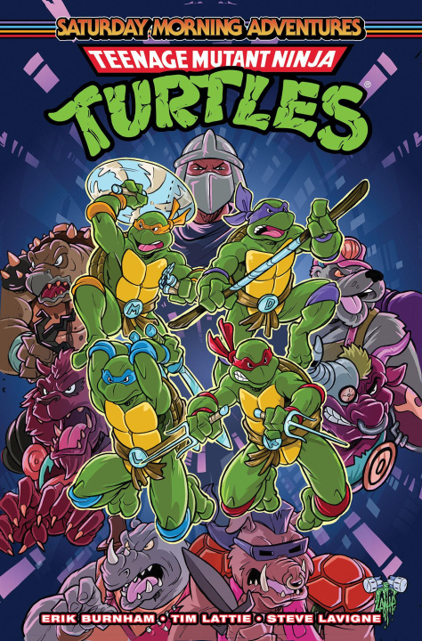 Carte Teenage Mutant Ninja Turtles: Saturday Morning Adventures, Vol. 1 Erik Burnham