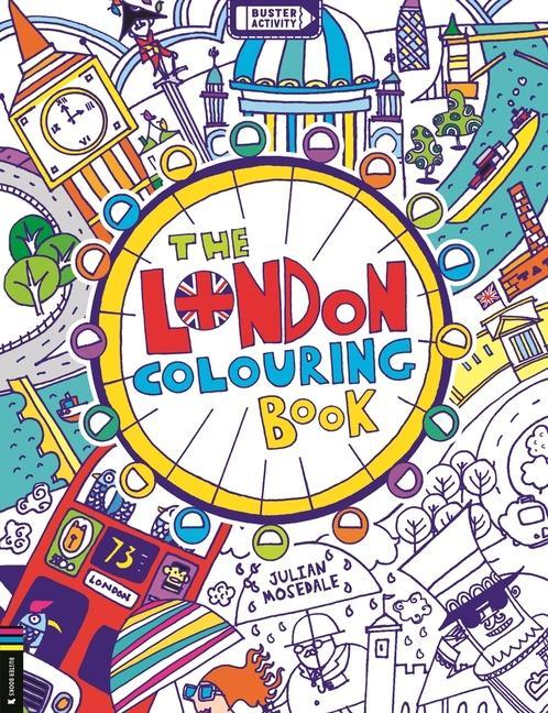 Buch London Colouring Book Julian Mosedale