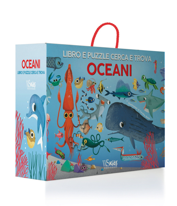 Knjiga Oceani. Libro e puzzle cerca e trova Carolina Grosa