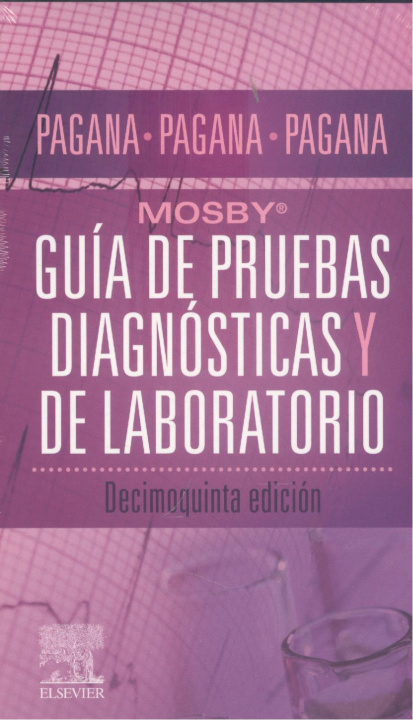 Książka Guía de pruebas diagnósticas y de laboratorio. Mosby. 