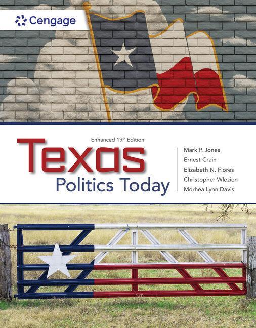 Boek Texas Politics Today, Enhanced Ernest Crain