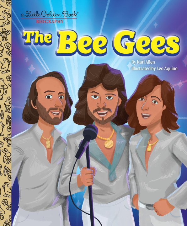 Könyv The Bee Gees: A Little Golden Book Biography Leo Aquino