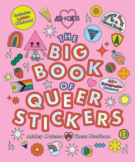 Kniha The Big Book of Queer Stickers Chess Needham