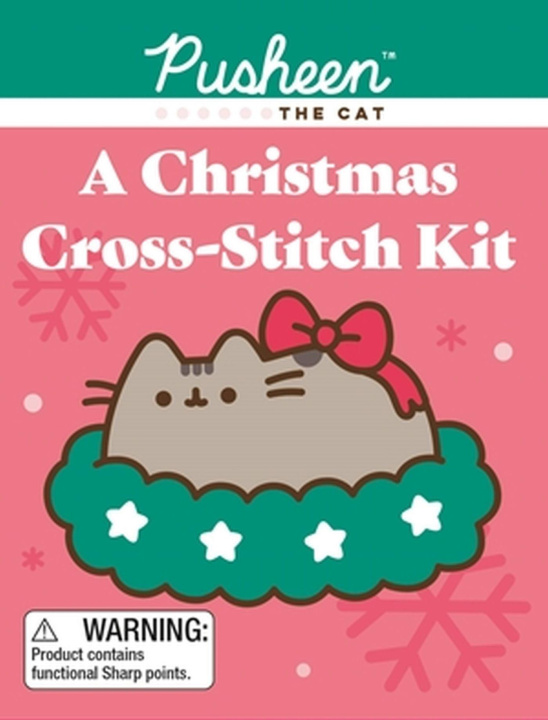 Carte Pusheen: A Christmas Cross-Stitch Kit 