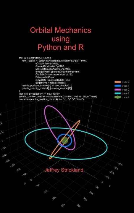 Knjiga Orbital Mechanics using Python and R Jeffrey Strickland