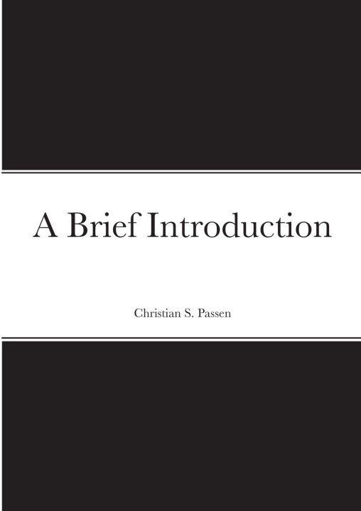 Knjiga A Brief Introduction Christian Passen
