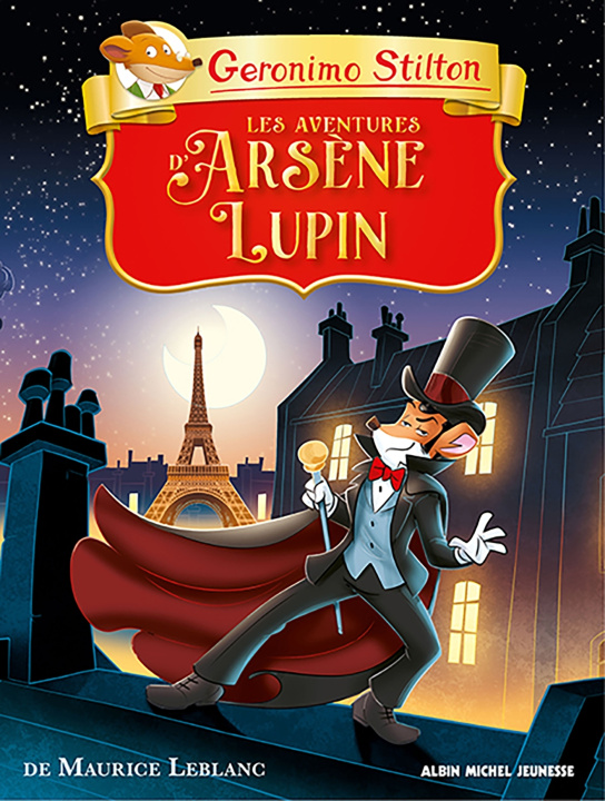 Carte Les Aventures d'Arsène Lupin Geronimo Stilton