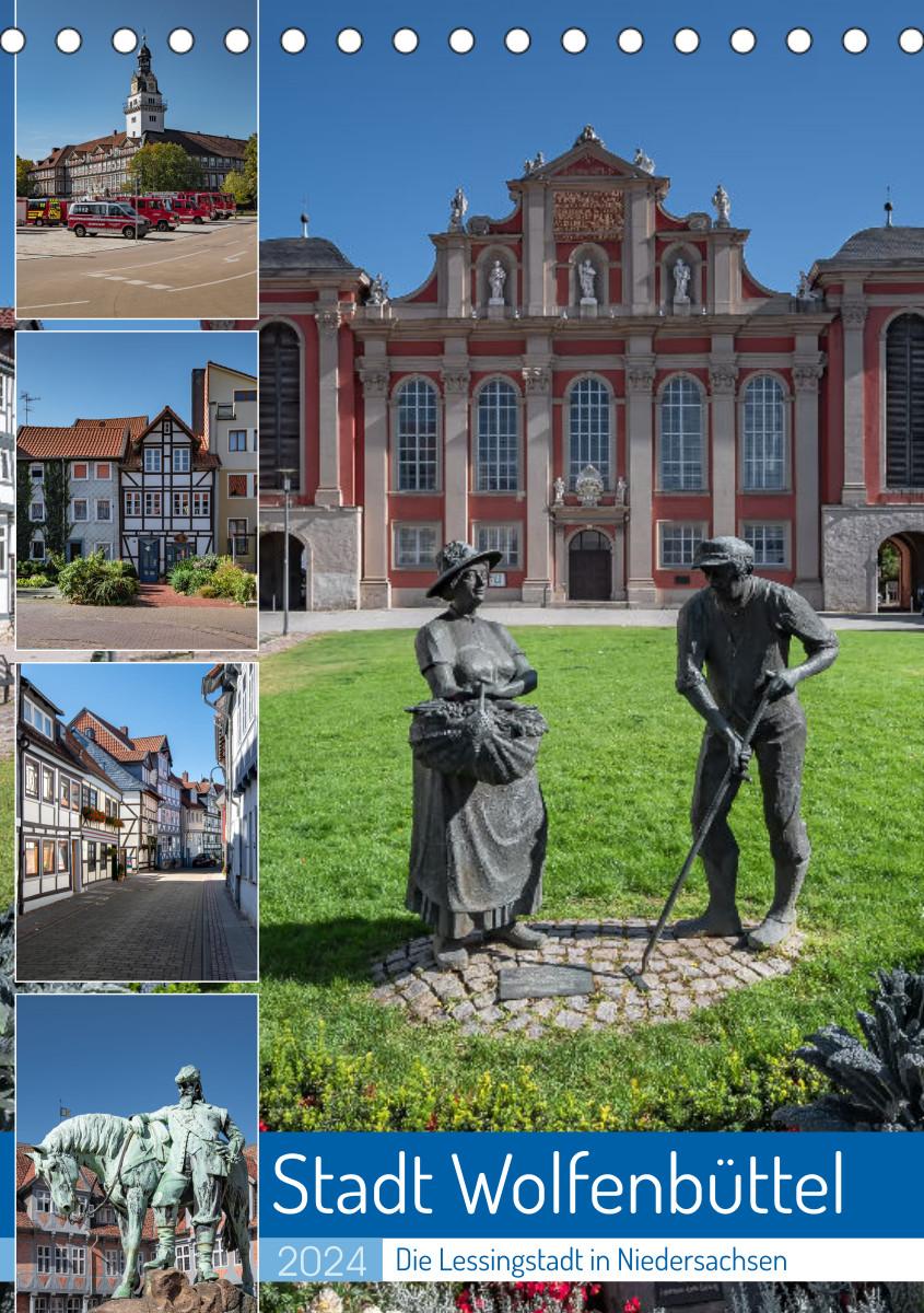 Calendar / Agendă Stadt Wolfenbüttel (Tischkalender 2024 DIN A5 hoch) 