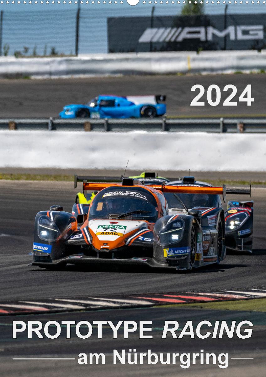 Календар/тефтер PROTOTYPE RACING am Nürburgring (Wandkalender 2024 DIN A2 hoch) 