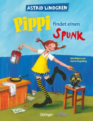 Kniha Pippi findet einen Spunk Katrin Engelking