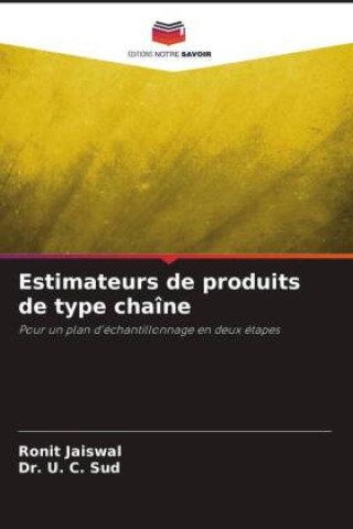 Boek Estimateurs de produits de type chaîne Ronit Jaiswal