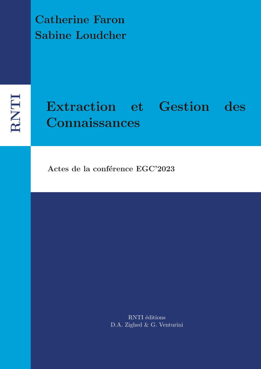 Kniha Extraction et Gestion des Connaissances Sabine Loudcher
